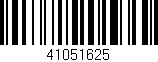 Código de barras (EAN, GTIN, SKU, ISBN): '41051625'