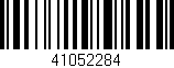 Código de barras (EAN, GTIN, SKU, ISBN): '41052284'