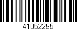 Código de barras (EAN, GTIN, SKU, ISBN): '41052295'