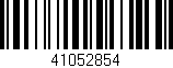 Código de barras (EAN, GTIN, SKU, ISBN): '41052854'