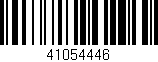 Código de barras (EAN, GTIN, SKU, ISBN): '41054446'