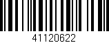 Código de barras (EAN, GTIN, SKU, ISBN): '41120622'