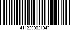 Código de barras (EAN, GTIN, SKU, ISBN): '4112293021047'