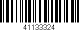Código de barras (EAN, GTIN, SKU, ISBN): '41133324'