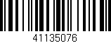 Código de barras (EAN, GTIN, SKU, ISBN): '41135076'