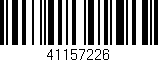 Código de barras (EAN, GTIN, SKU, ISBN): '41157226'