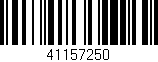 Código de barras (EAN, GTIN, SKU, ISBN): '41157250'