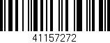 Código de barras (EAN, GTIN, SKU, ISBN): '41157272'