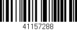 Código de barras (EAN, GTIN, SKU, ISBN): '41157288'