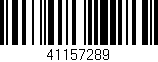 Código de barras (EAN, GTIN, SKU, ISBN): '41157289'