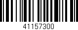 Código de barras (EAN, GTIN, SKU, ISBN): '41157300'