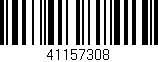 Código de barras (EAN, GTIN, SKU, ISBN): '41157308'