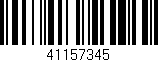 Código de barras (EAN, GTIN, SKU, ISBN): '41157345'