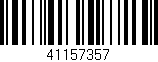 Código de barras (EAN, GTIN, SKU, ISBN): '41157357'