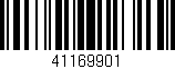 Código de barras (EAN, GTIN, SKU, ISBN): '41169901'
