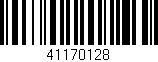 Código de barras (EAN, GTIN, SKU, ISBN): '41170128'