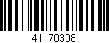 Código de barras (EAN, GTIN, SKU, ISBN): '41170308'
