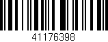 Código de barras (EAN, GTIN, SKU, ISBN): '41176398'