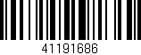 Código de barras (EAN, GTIN, SKU, ISBN): '41191686'