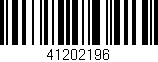 Código de barras (EAN, GTIN, SKU, ISBN): '41202196'
