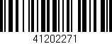 Código de barras (EAN, GTIN, SKU, ISBN): '41202271'