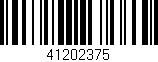 Código de barras (EAN, GTIN, SKU, ISBN): '41202375'