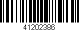 Código de barras (EAN, GTIN, SKU, ISBN): '41202386'