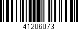 Código de barras (EAN, GTIN, SKU, ISBN): '41206073'