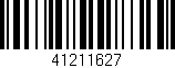 Código de barras (EAN, GTIN, SKU, ISBN): '41211627'