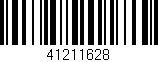 Código de barras (EAN, GTIN, SKU, ISBN): '41211628'