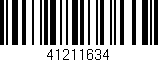 Código de barras (EAN, GTIN, SKU, ISBN): '41211634'