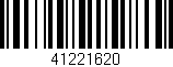 Código de barras (EAN, GTIN, SKU, ISBN): '41221620'