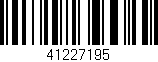 Código de barras (EAN, GTIN, SKU, ISBN): '41227195'