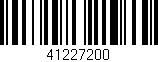 Código de barras (EAN, GTIN, SKU, ISBN): '41227200'