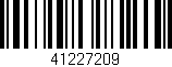 Código de barras (EAN, GTIN, SKU, ISBN): '41227209'