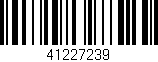 Código de barras (EAN, GTIN, SKU, ISBN): '41227239'