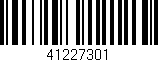 Código de barras (EAN, GTIN, SKU, ISBN): '41227301'