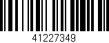 Código de barras (EAN, GTIN, SKU, ISBN): '41227349'
