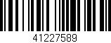 Código de barras (EAN, GTIN, SKU, ISBN): '41227589'