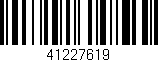 Código de barras (EAN, GTIN, SKU, ISBN): '41227619'