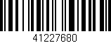 Código de barras (EAN, GTIN, SKU, ISBN): '41227680'