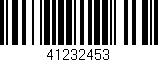 Código de barras (EAN, GTIN, SKU, ISBN): '41232453'