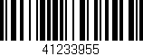Código de barras (EAN, GTIN, SKU, ISBN): '41233955'
