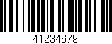 Código de barras (EAN, GTIN, SKU, ISBN): '41234679'