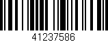 Código de barras (EAN, GTIN, SKU, ISBN): '41237586'