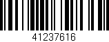 Código de barras (EAN, GTIN, SKU, ISBN): '41237616'