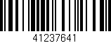 Código de barras (EAN, GTIN, SKU, ISBN): '41237641'