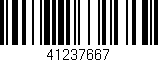 Código de barras (EAN, GTIN, SKU, ISBN): '41237667'