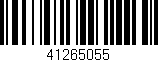 Código de barras (EAN, GTIN, SKU, ISBN): '41265055'