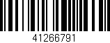 Código de barras (EAN, GTIN, SKU, ISBN): '41266791'